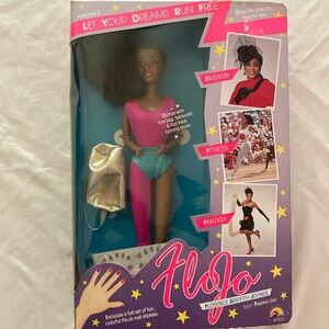 Vintage 1989 Doll Flo Jo doll